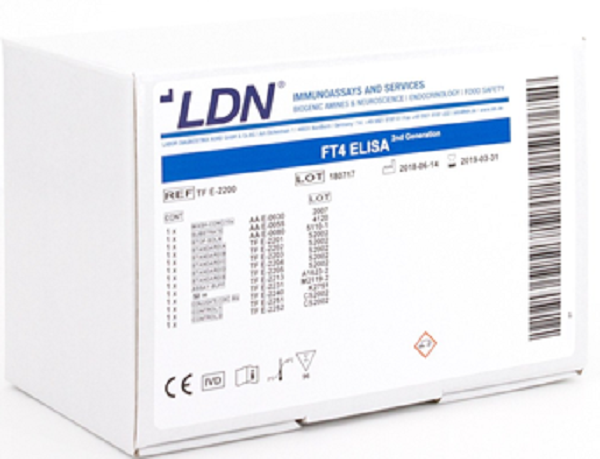 Набір ІФА вільний тироксин, на 96 досліджень, LDN